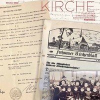 Dokumente von der Gründung der Gemeinde vor 100 Jahren