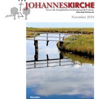 Titelblatt November-Ausgabe unseres Johannes-Forums